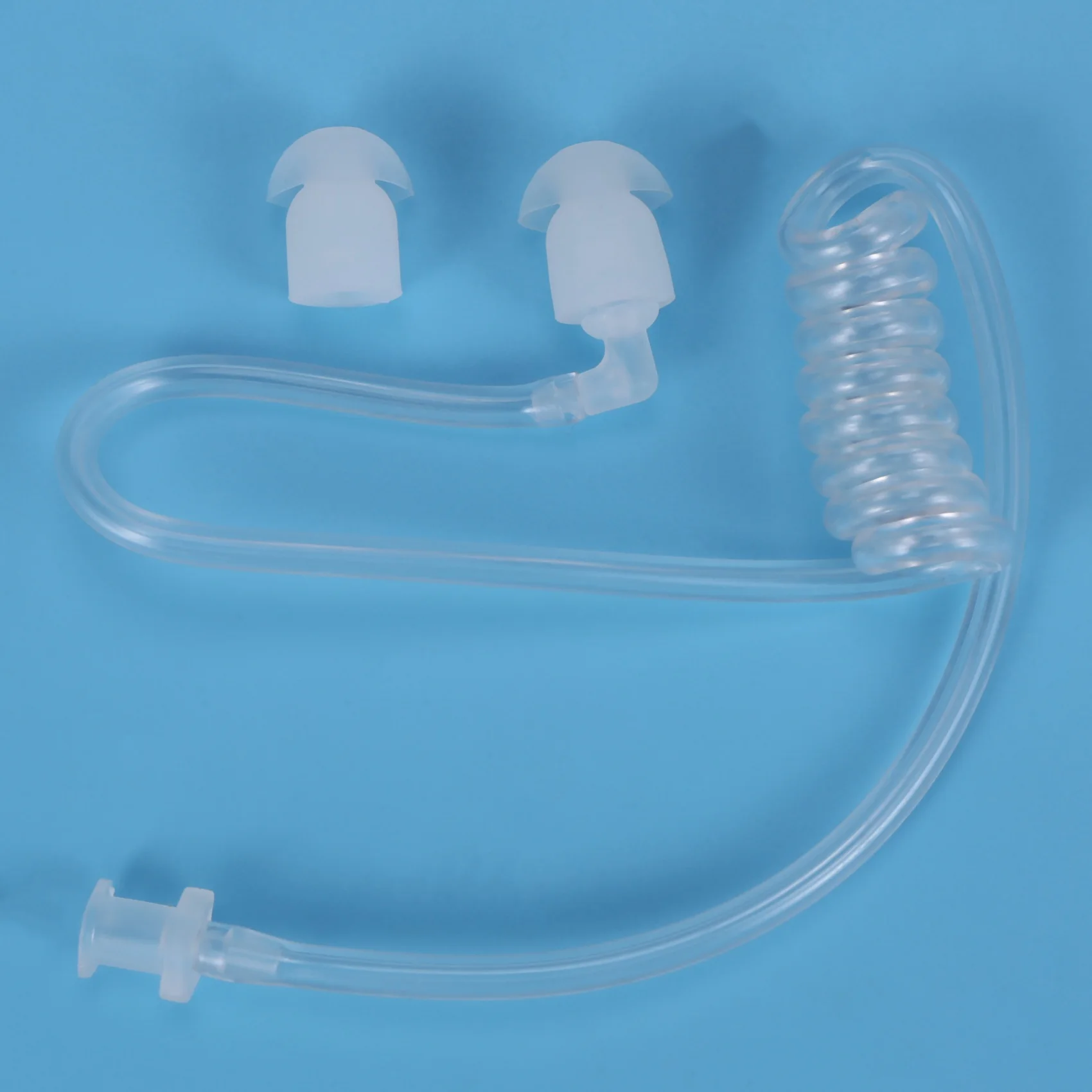 Transparent Earplug For Two-Way Radio Walkie Talkie Accessories