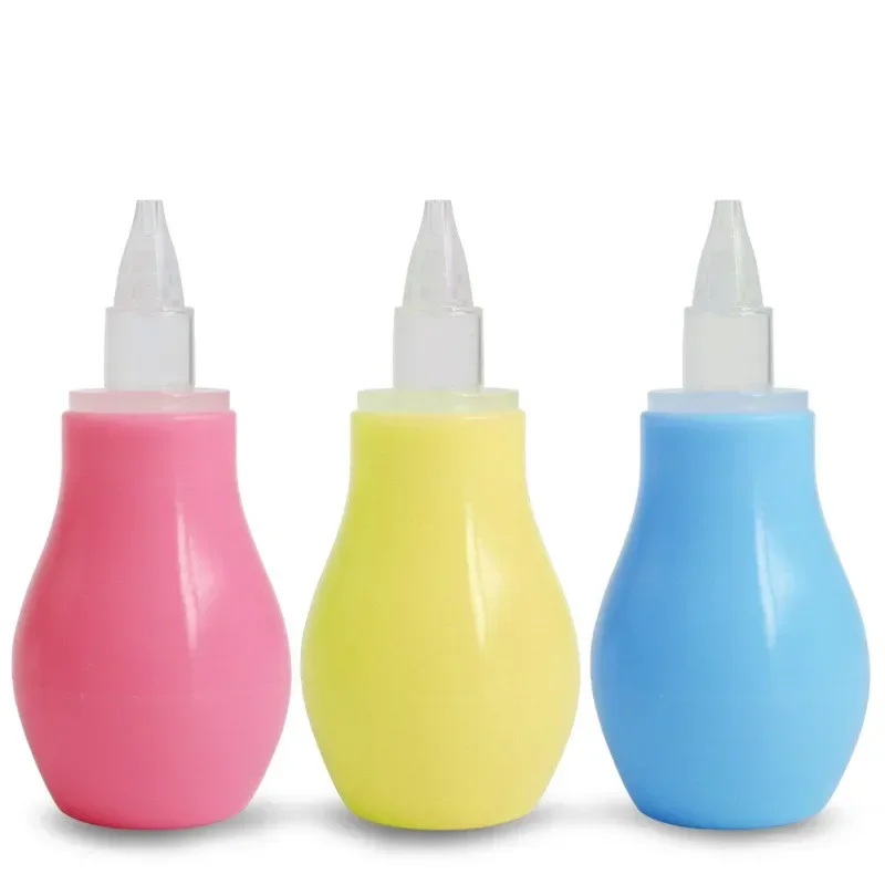 Baby Silicone Nasal Aspirator Suction Babies Safety Nose Cleaner Newborn Infantil Sanitation Dischenge Patency Tool