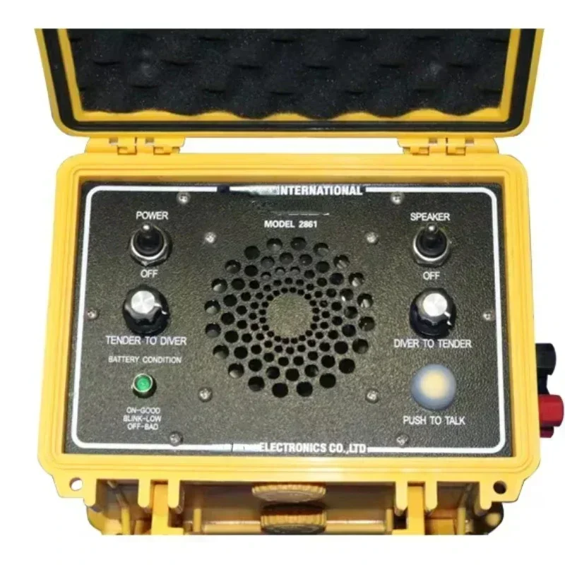 Diver telephone engineering diving intercom system underwater communicator