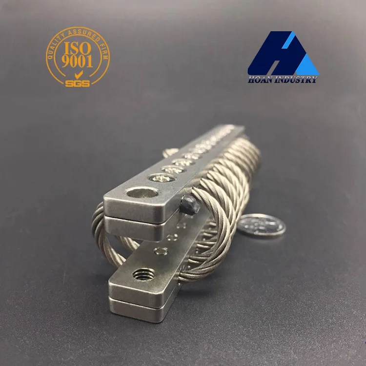 機械および電子アクセサリ コンソール センサー衝撃吸収 JGX-0400D-17.5A ステンレス鋼ワイヤー ロープ アイソレーター