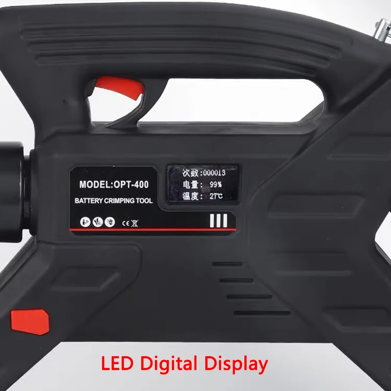 Electric Charging Hydraulic Pliers OPT-300/400 Copper Aluminum Terminal Crimping Machine Electricians Portable Crimping Pliers