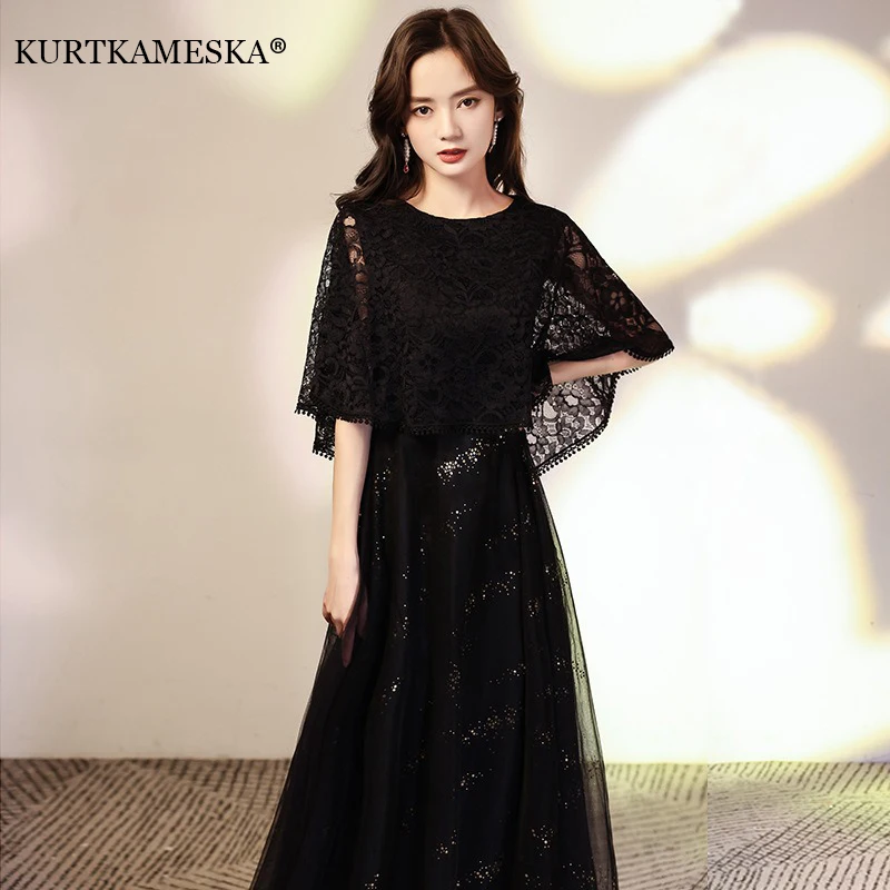 

Elegant French Evening Gowns for Women Luxurious Party Custom Occasion Dresses With Lace Strap Prom Dress Wedding Robe Formal