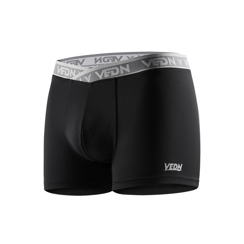 3 Pack Sport Performance Boxer Brief Underwear for Men Spandex Quick Dry Athletic Undergarment