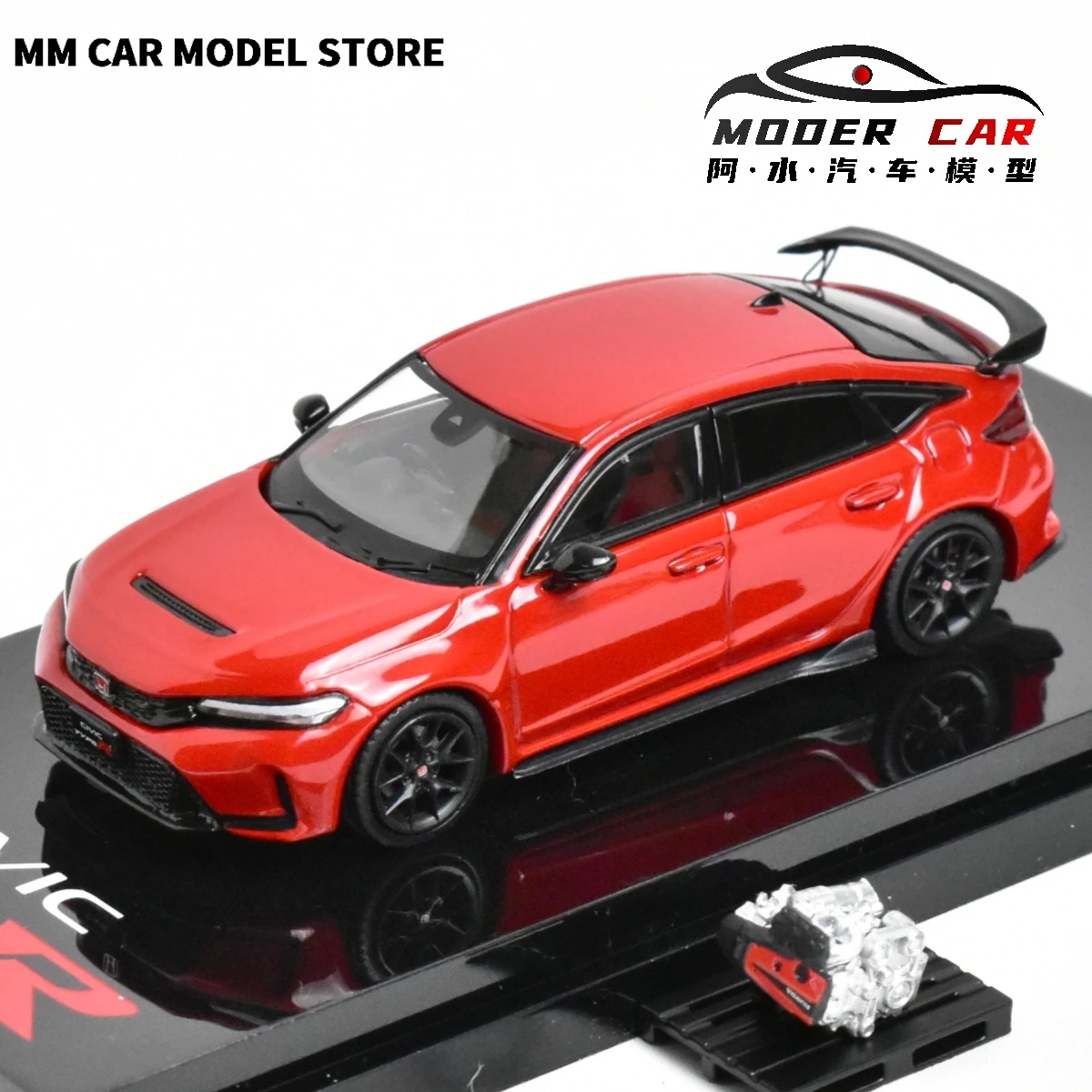 

Литая под давлением модель автомобиля HOBBY JAPAN 1:64 CIVIC FL5 TYPE R