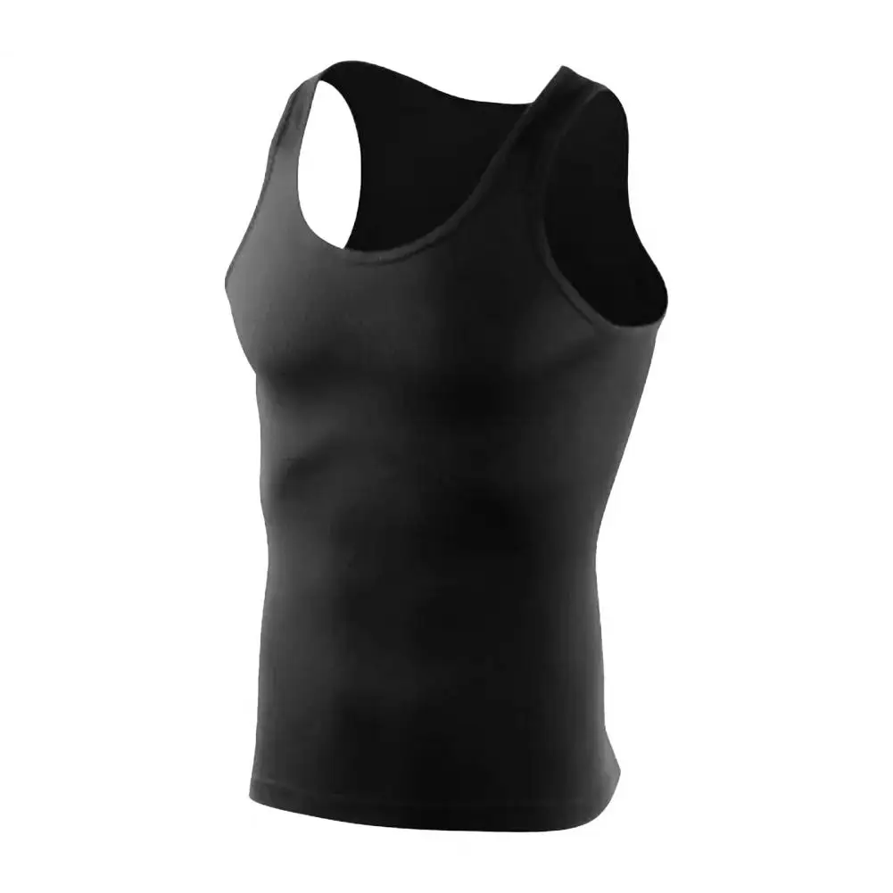 Quick-drying Athletic Tank Top Men's Sleeveless O Neck Athletic Tank Top for Summer Workouts Quick Dry Sweat Absorption Fitness