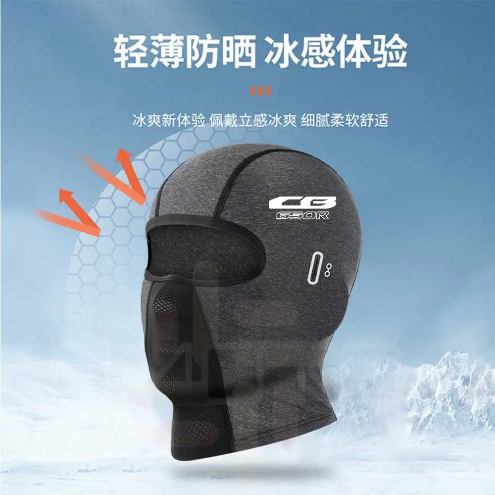 For HONDA CB650R Motorcycle Face Mask Fleece Balaclava For Passes Mountain For Motorcycle Hood