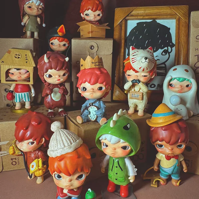 

POP MART Hirono The Other One Series: Слепая коробка-сюрприз, коллекционные фигурки, настольные украшения, милый подарок