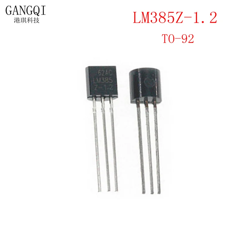 10PCS LM385Z-1.2 TO-92 1.2V LM385 LM385-1.2 line TO92 voltage reference transistor New