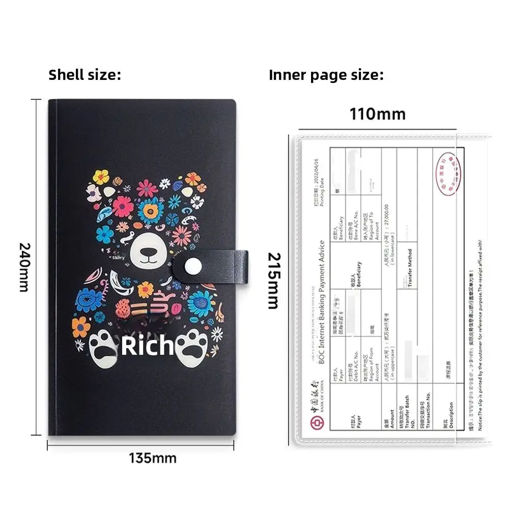 Ottieni ricco durante la notte 20 buste Sfida per risparmiare denaro Raccoglitore per 20 buste Raccoglitore per risparmio Portatile riutilizzabile