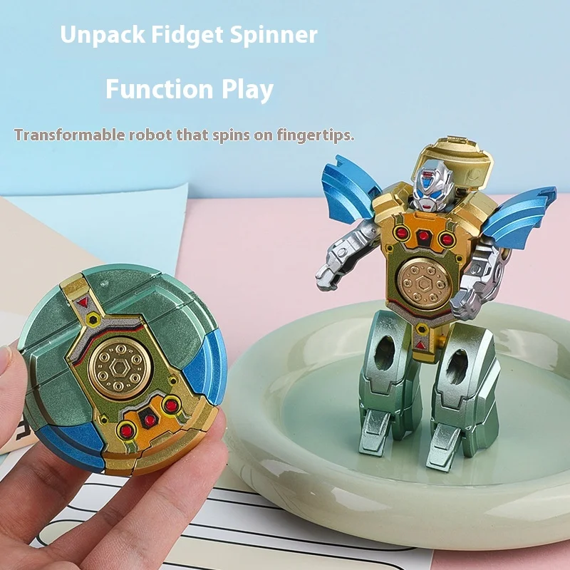 Kreative Mechanische Verformt Roboter Zappeln Spielzeug Hand Spinner Antistress Erwachsene Sensorische Spielzeug Fidget Spinner Gyro Kinder Spielzeug Geschenke