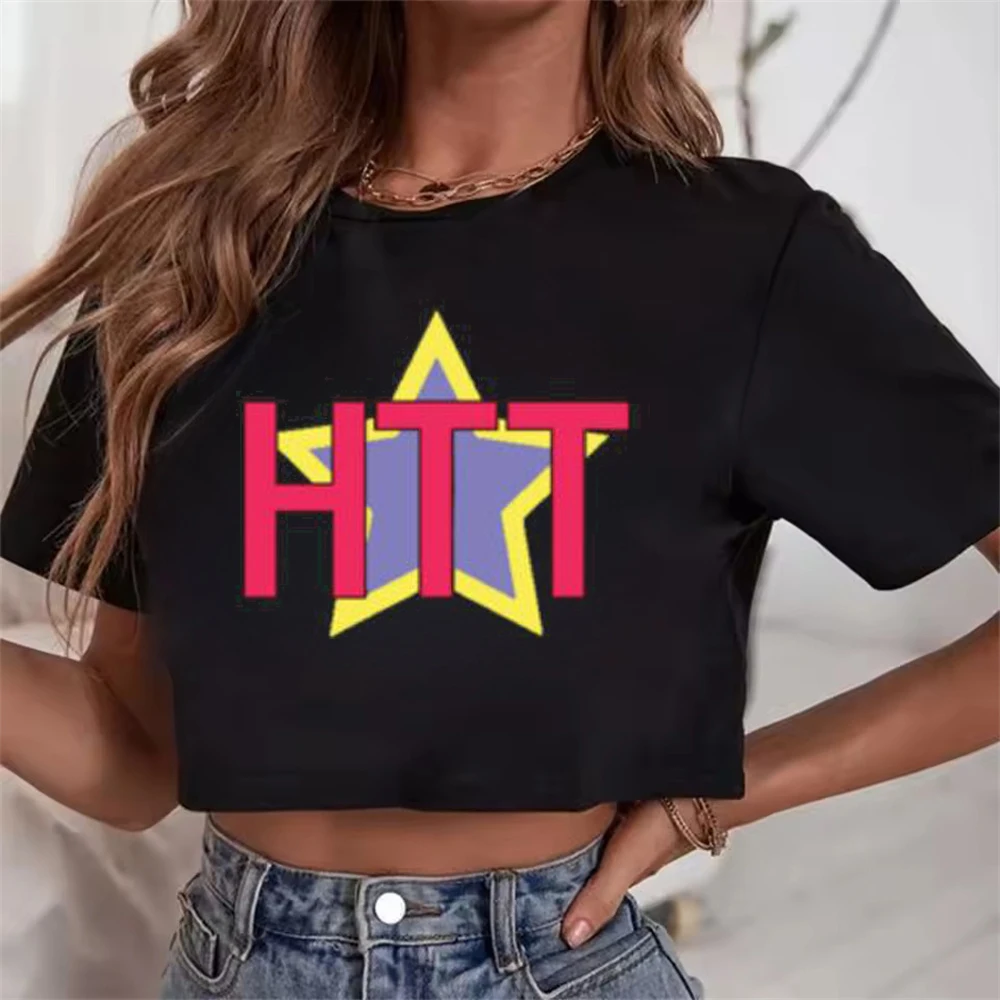 Camiseta corta estilo gótico japonés para adolescentes, fiesta de anime, estilo dollette, anime Japón, años 2000, barata, jojifuku