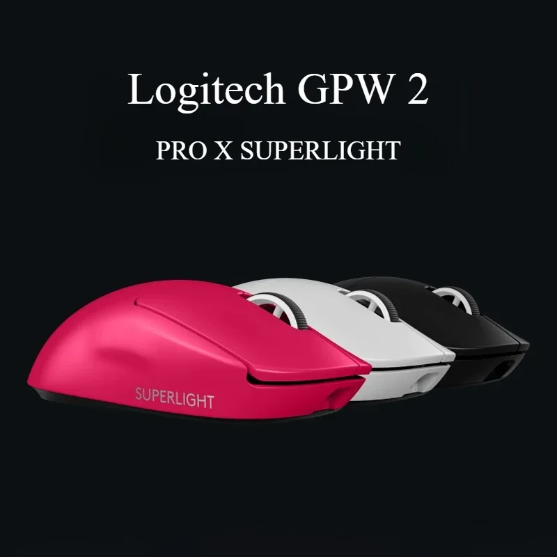 Logitech G PRO X SUPERLIGHT 2 Wireless Gaming Mouse, 60 g Pro-grade Mouse with 5 Programmable Buttons, 44k DPI Sensor, 8 KHz Rep