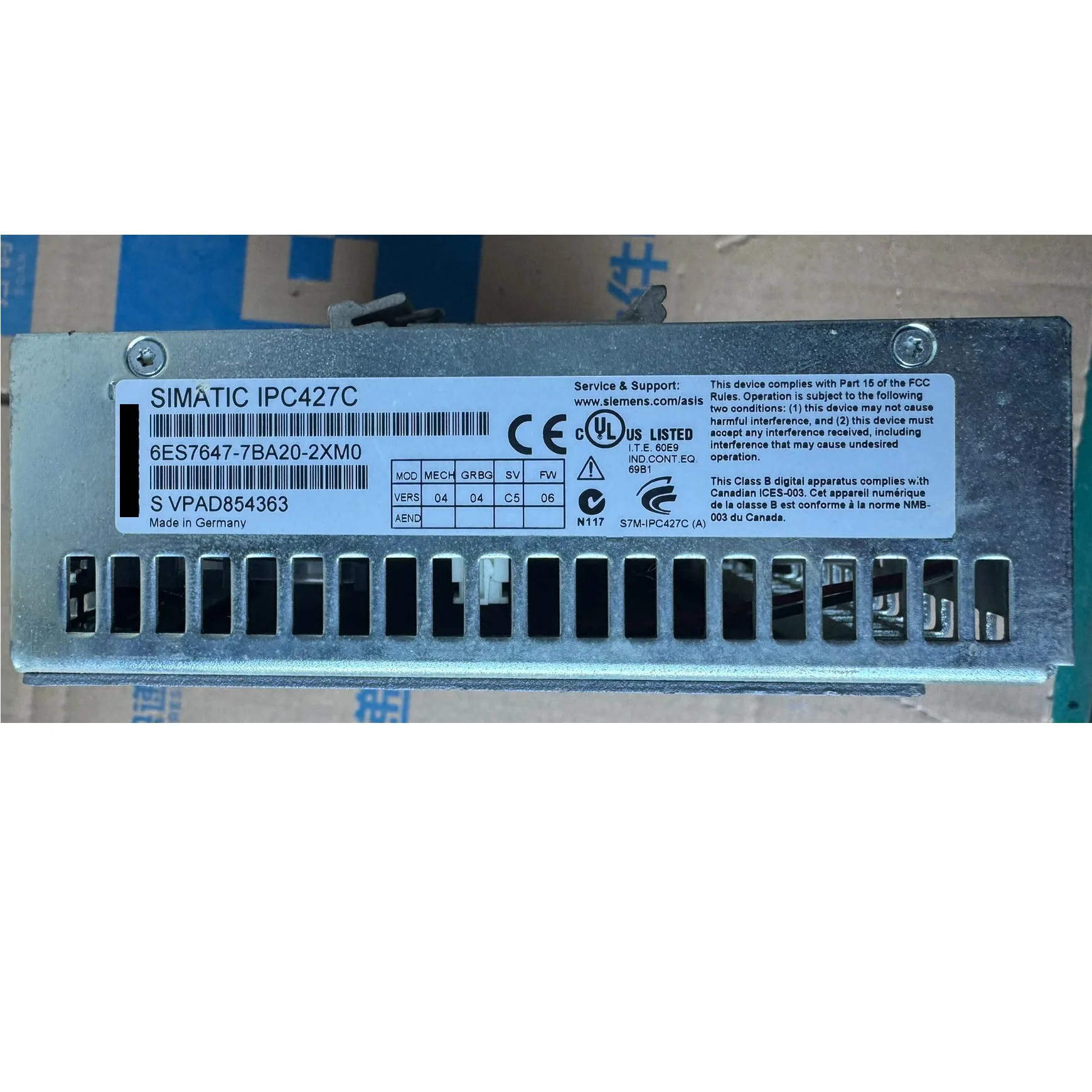 Computer industriale 6ES7647-7BA20-2XM0 Con garanzia