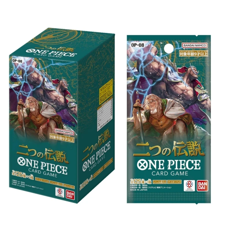 Original Bandai OPCG Anime Booster Box One Piece OP01 OP02 OP09 OP10 PRB01 Awakening of The New Era TCG Card Pack Toy Collection