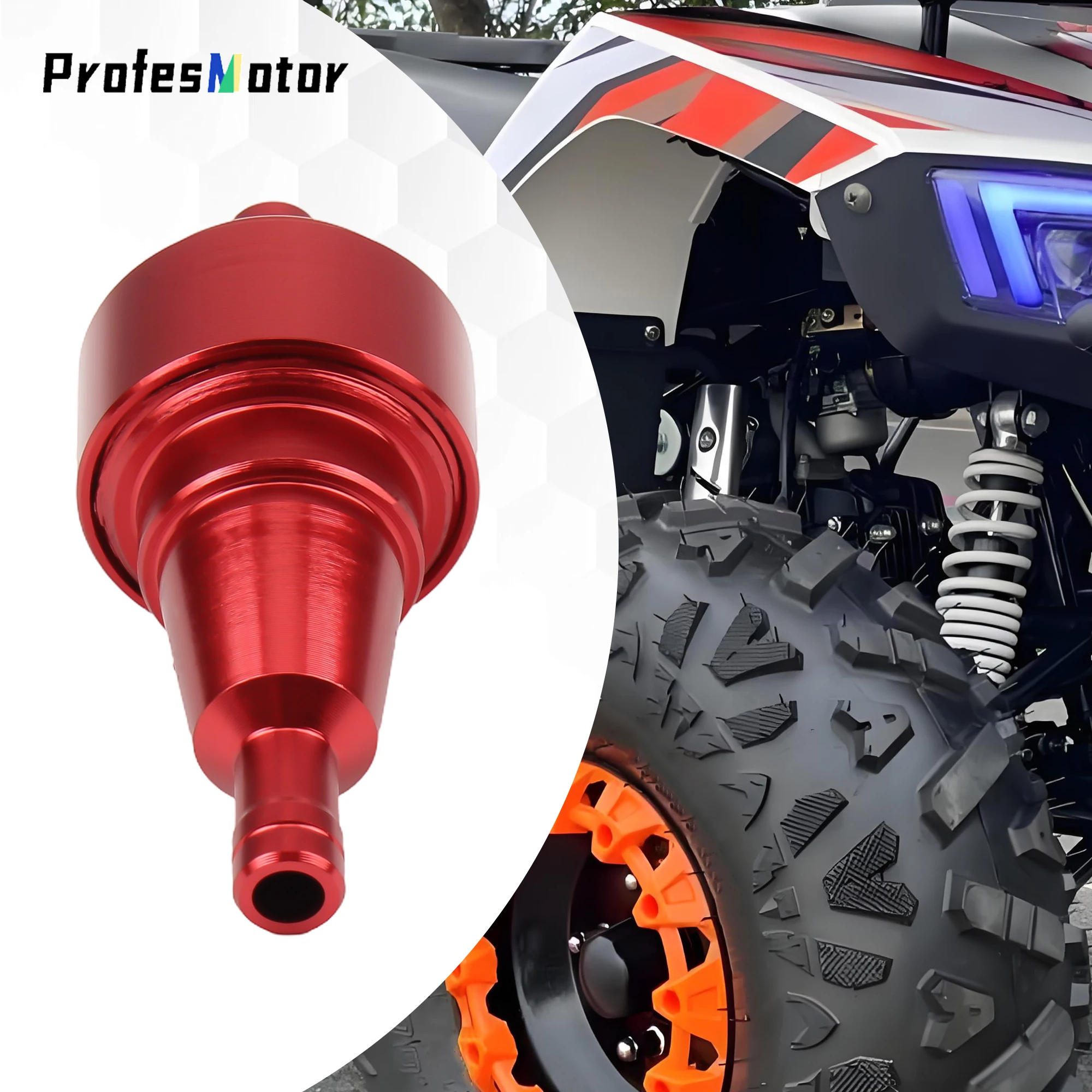 

Motorcycle CNC Gasoline Filter Bowl Motocross Aluminum Alloy Oil Cup ATV Off-road Vehicle Universal Retrofit Accessories Enduro