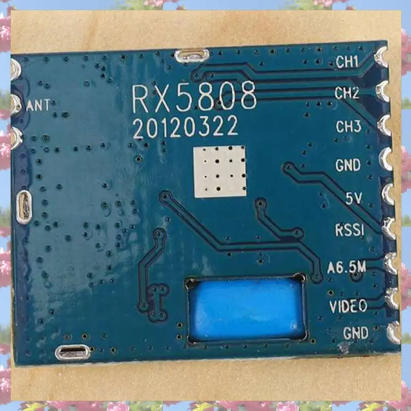 

2Pcs FPV 5.8G Wireless Mini Audio Video Receiver Module RX5808 For FPV System RC Helicopter