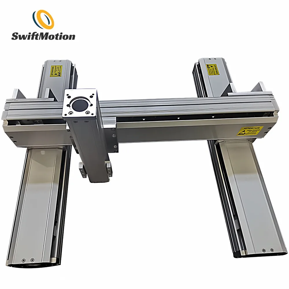 

XYZ 3 Axis Linear Module Electric Gantry Robot Cross Slide Motion Platform Custom