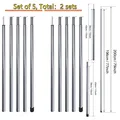Set of 5 Sliver