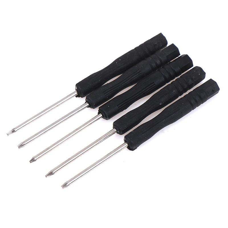 5 Pieces Black Precision Torx Screwdriver Set T2+T3+T4+T5+T6 For Mobile Phones Repair Tool