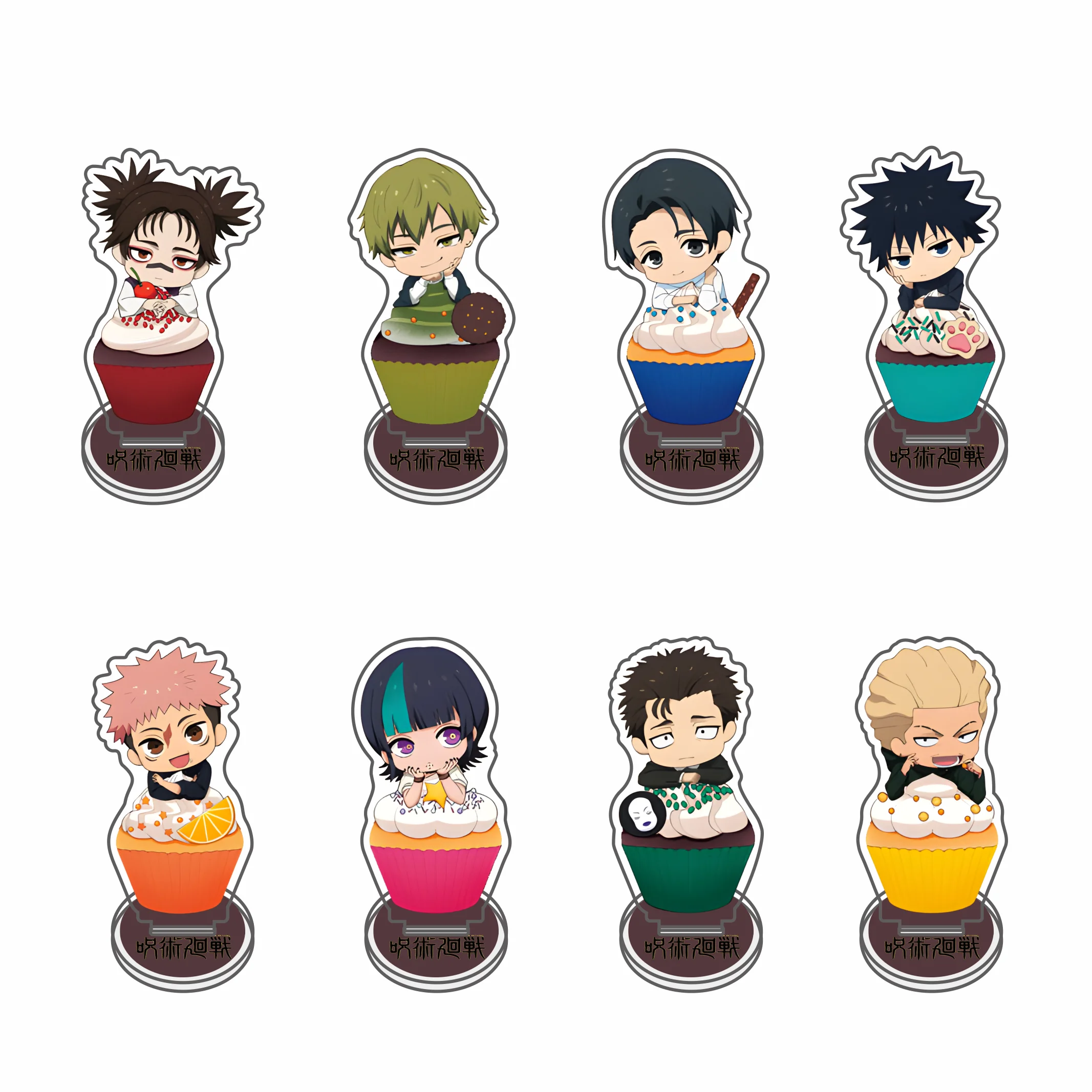 Anime Jujutsu Kaisen 10cm Acrylic Stand Satoru Gojo Tabletop Decorations Accessories Decor Gifts Key chain