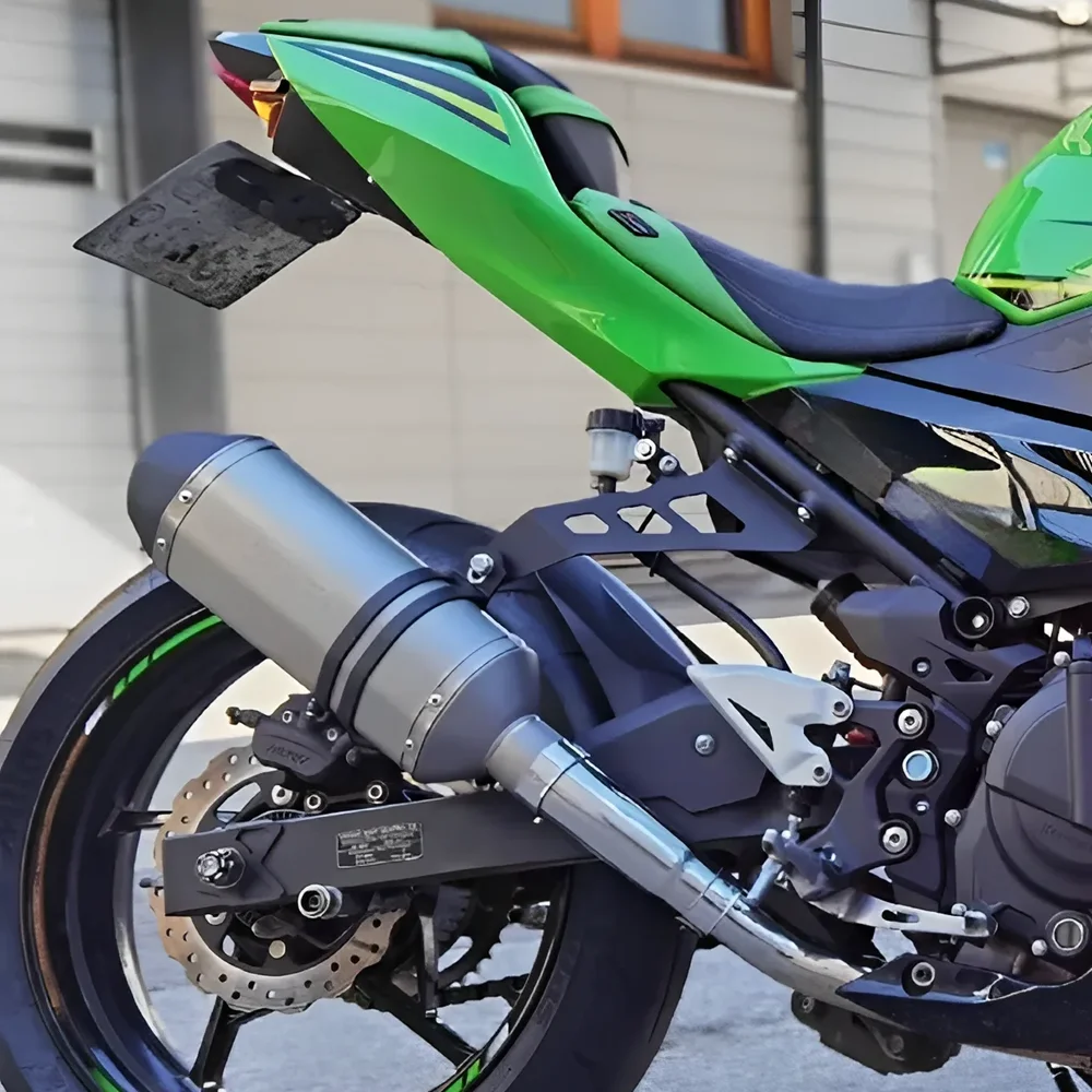 For KAWASAKI NINJA 400 Ninja400 Z400 Z 400 2018 - 2024   Motorcycle Accessories Exhaust Holder Hanger Bracket Muffler Support