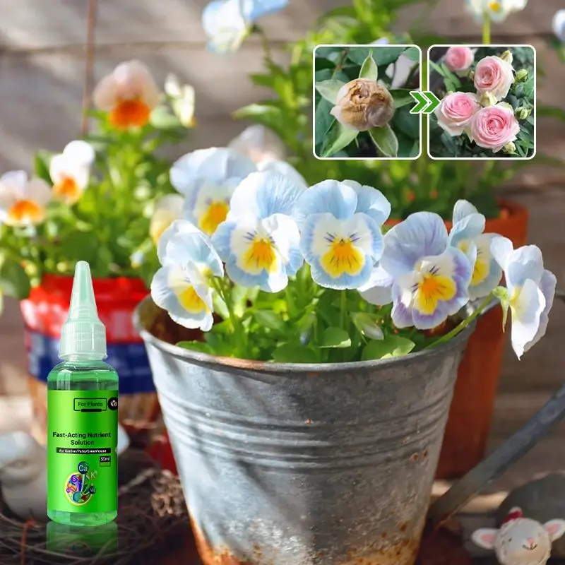 50ml Fast-Acting Nutrient Solution for Plants Plant Growth High Concentration Fertilizer Flowers And Vegetables Universal Vigor