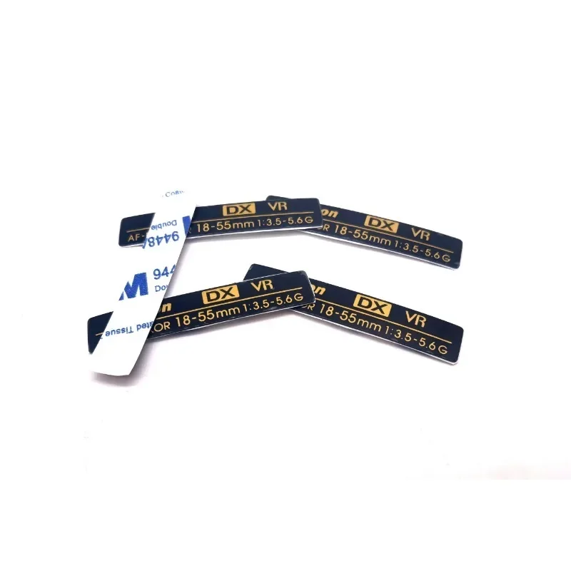 1PCS  For Nikon 18-55mm  label, nameplate, LOGO, brand just the label Lens number ring