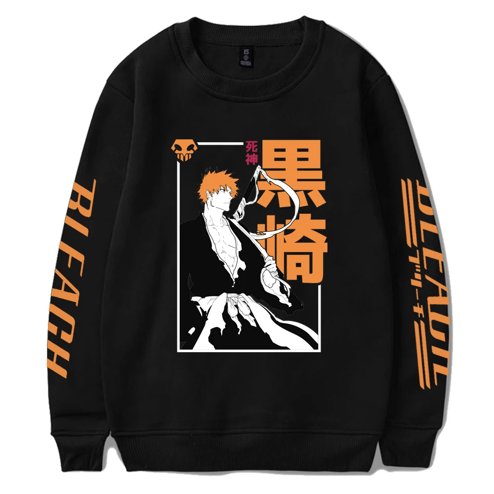 2023 Anime Hoodie Bleach Urahara Kisuke Crew Neck Sweatshirt Harajuku Man Woman Streetwear Tops