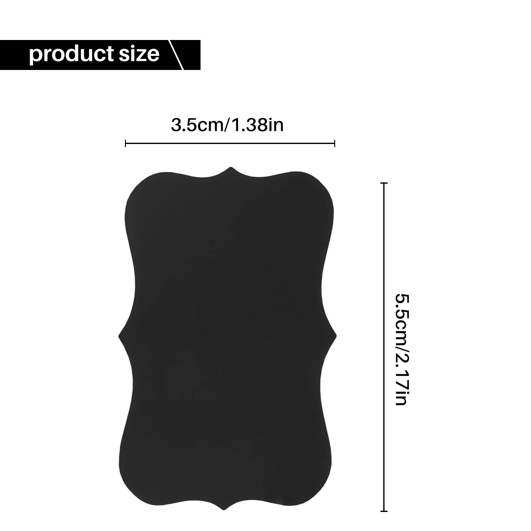 ملصقات سبورة مطورة على شكل متموج، ملصقات سبورة مستطيلة قابلة للمسح وإعادة الاستخدام مع قلم طباشير سائل واحد، 150 قطعة