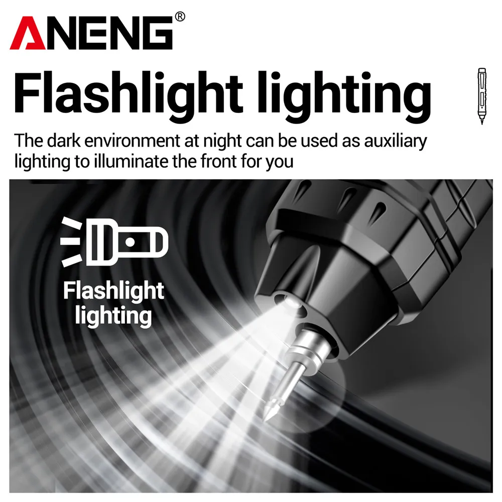 ANENG-A3005 الرقمية القلم من نوع متعدد ، عدم الاتصال أداة قياس السيارات للمختبر ، التيار المتناوب/تيار مستمر الجهد ، أوم اختبار الصمام الثنائي ، 4000 التهم #5