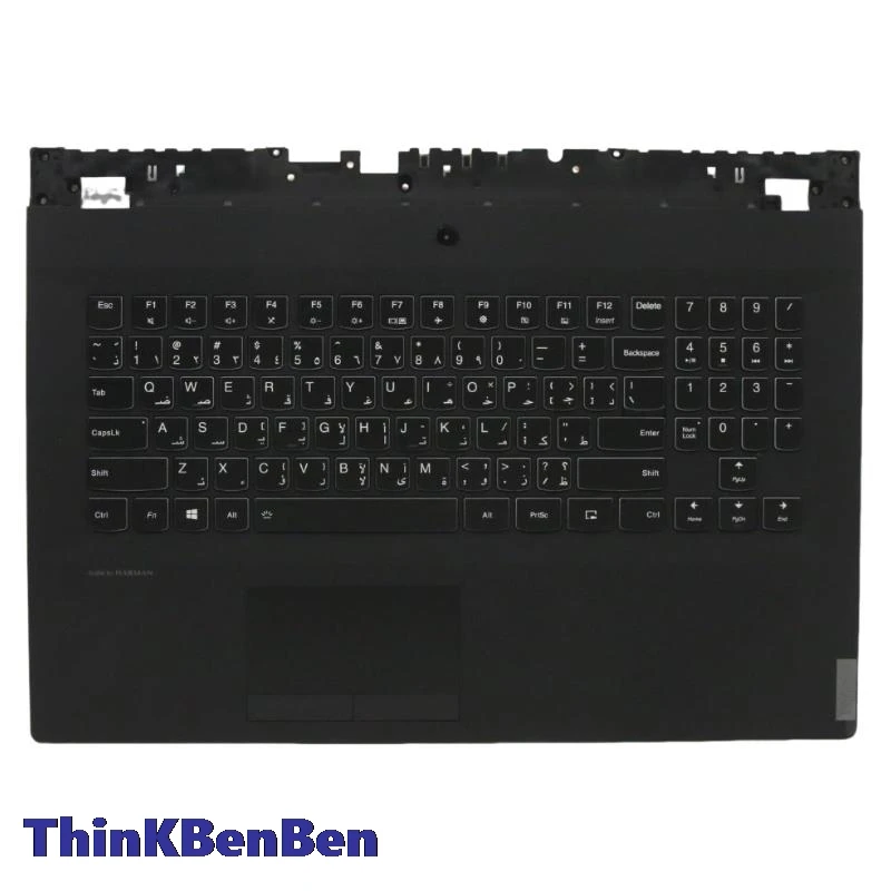 ARA Arabic Black Keyboard Upper Case Palmrest Shell Cover For Lenovo Legion Y540 17 17IRH PG0 5CB0U42953