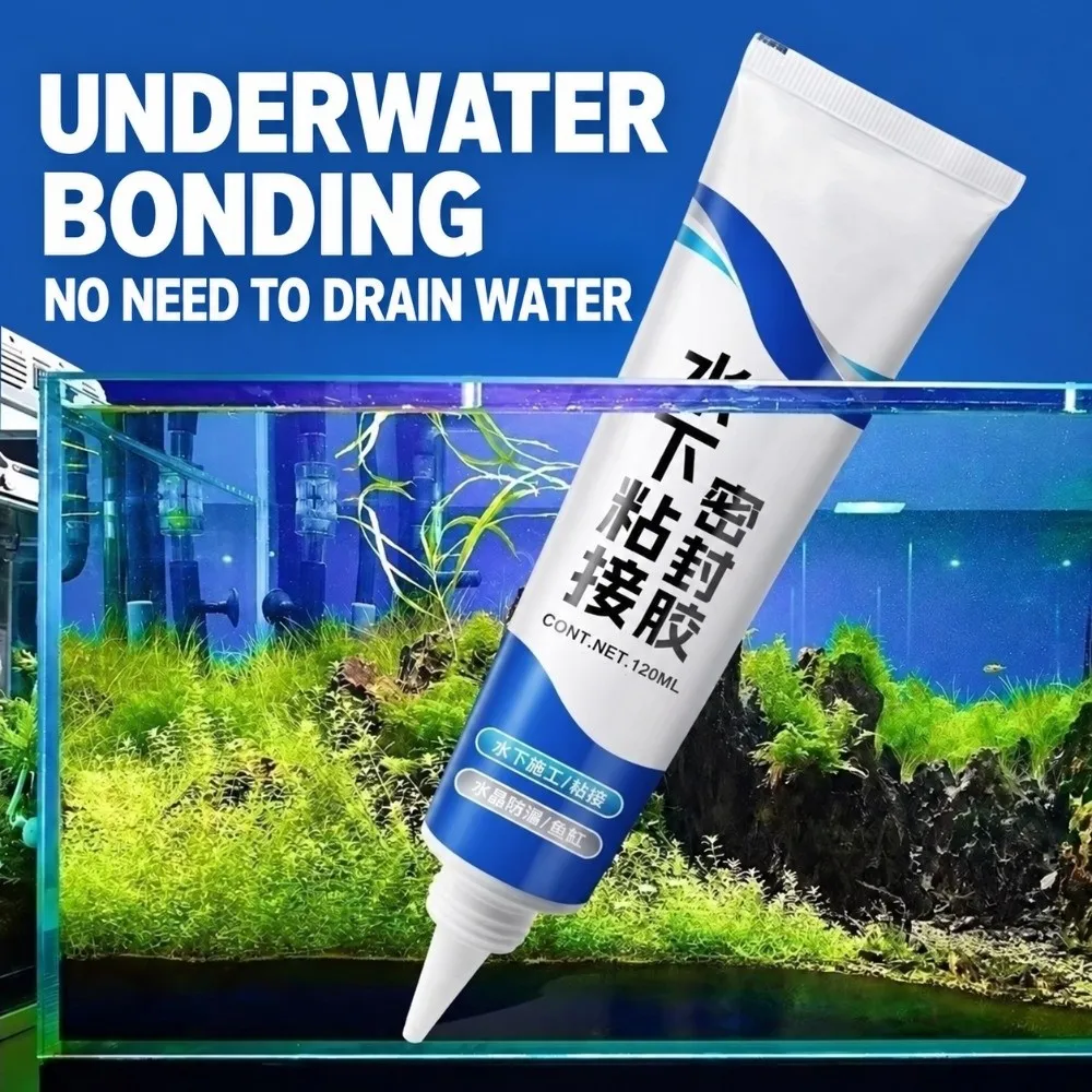 New Waterproof Pipe Leak Sealant Fast Sealing Strong Waterproof Sealant Glass Bonding Sealant Aquarium Maintenance