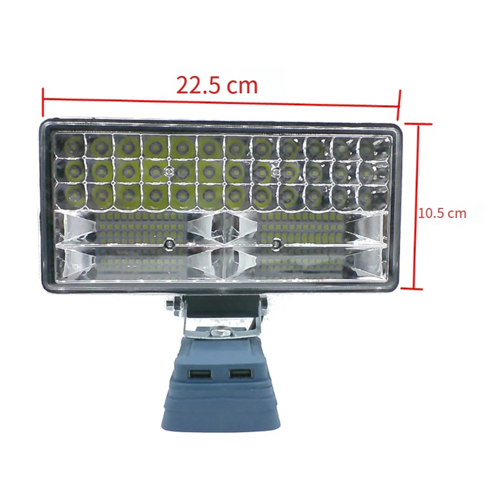 ضوء عمل LED مزدوج الشعاع لاسلكي ومتوافق مع بطارية Bosch Li ion يستخدم رائع لبيئات العمل والدراسة