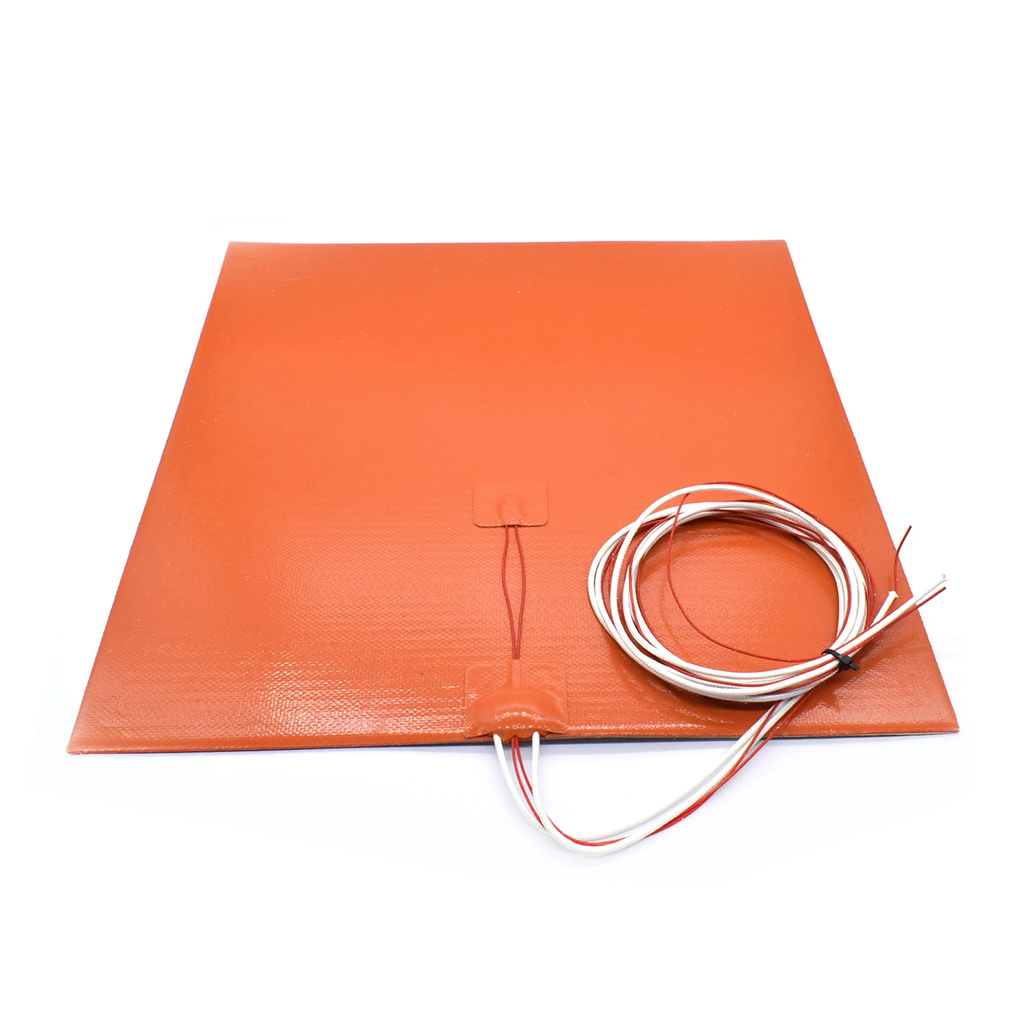 24V/220V Silicone Hot Bed Heating Pad 500/750W Heated Bed 220*220/235*235/300*300/310*310mm Adhesive+Thermistor 3D Printer Parts