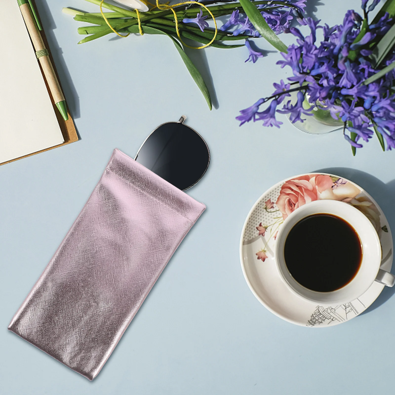 

3Pcs Eyeglasses Organizer Portable Scratch-Proof Pouch High Quality Material Keeps Sunglasses Jewelry Phones Safe and Clean