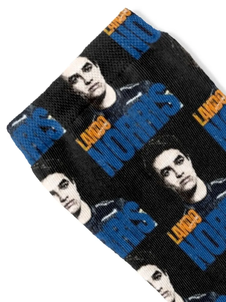 Lando Norris - Distressed Poster Socks compression professional running Socks Girl Men's