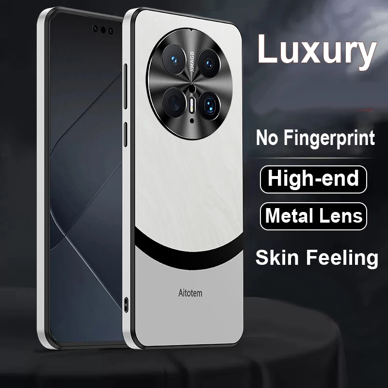 

Роскошный матовый акриловый металлический защитный чехол для камеры Huawei Mate 30 40 50 60 Pro, противоударный мягкий чехол для телефона