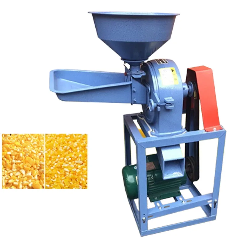 Electric Grain Grinder Corn Spice Whole Grain Mill Commercial Home Dry Food Soybean Multifunctional Feed Crusher 220V