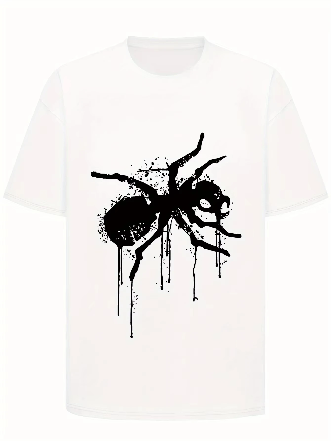 Men The Prodigy Band Graphic T-Shirt Extreme Invasion Spider-like Ant Design,Summer Tee for Concerts Everyday Casual Wear