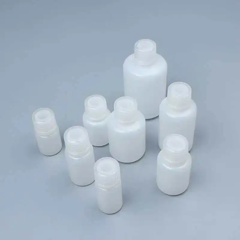 

Small mouth plastic bottle, medicine bottle, transparent small mouth circular plastic reagent bottle, 12ml-10ml HDPE biopharmace