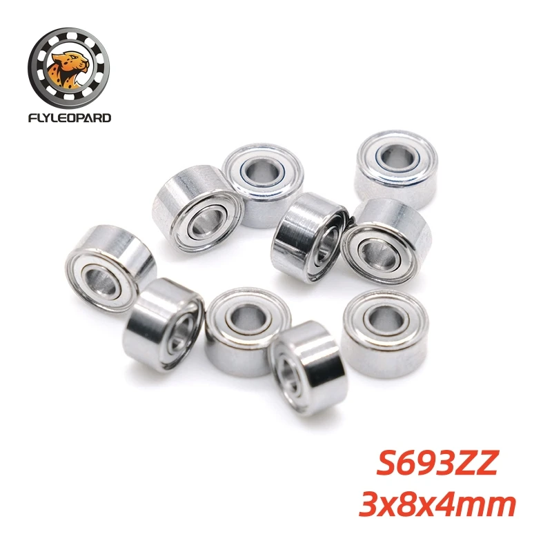 10Pcs SMR104ZZ 4x10x4mm Stainless Steel Bearing ABEC-9 SMR74ZZ SMR85ZZ SMR95ZZ SMR105ZZ for DAIWA & SHIMANO Reel Handles Bearing