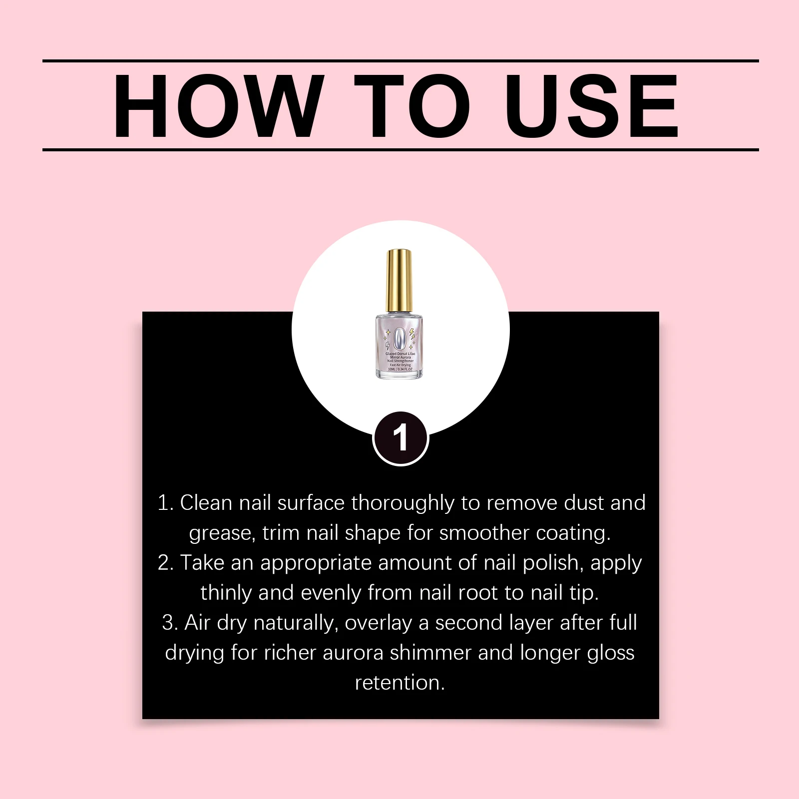 Mirror Nail Polish Quick Drying Baking Free Multi Color Refraction Gradient Long Last Shine Brighten Nail Surface Daily Nail Art