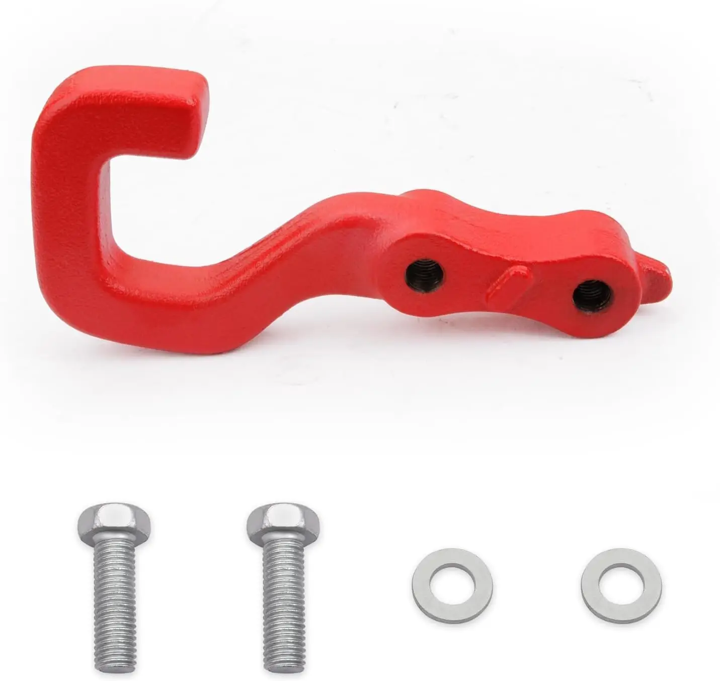Red Rear Tow Hook Right Side or Left Side for Jeep Gladiator JT 3.0L 3.6L 2020-2024 Replace 68334733AA 68334733AB 70304021TA