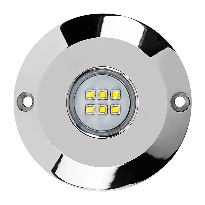 IP68 White Underwater Boat LED Lights 12 Volts Marine Lights