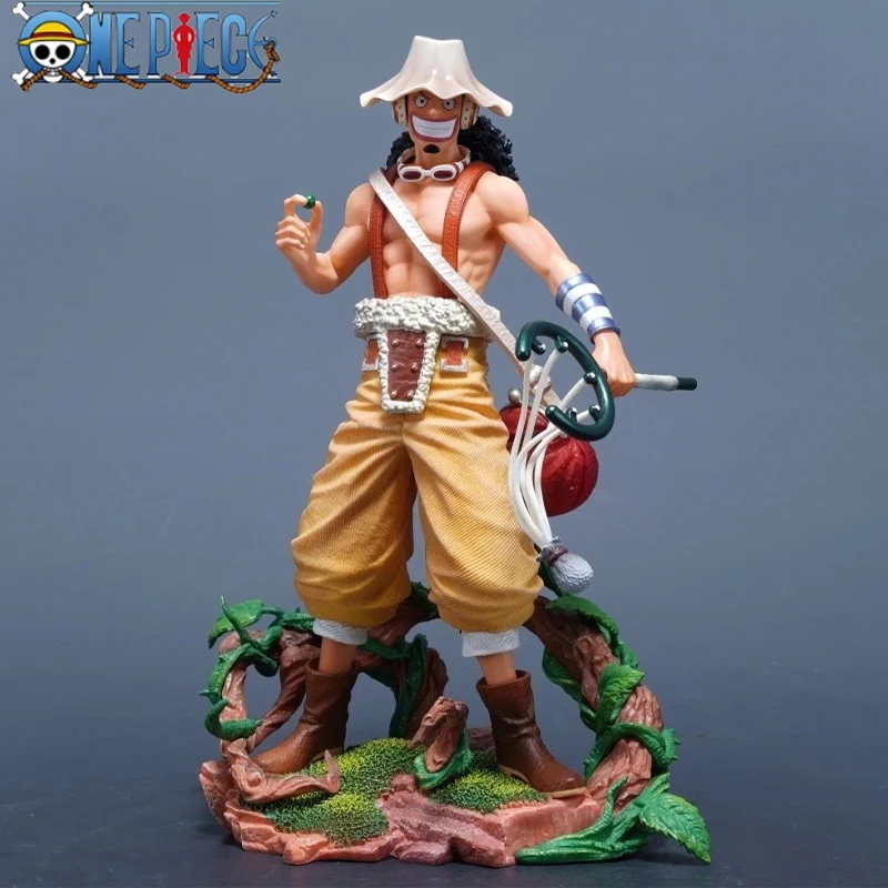 

25cm/9.84in Anime One Piece Figure Usopp Action Figures Pvc Statue Desktop Ornamen Collection Model Toys Gifts