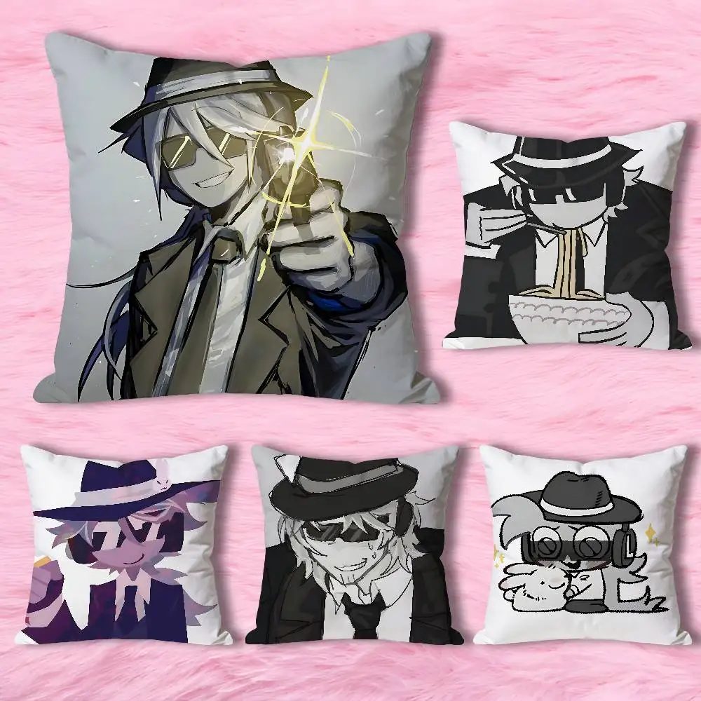 

F-ForsakenS-S C-Chance Pillow Cases for Bedroom Living Room Sofa Home Decor Polyester Cushion Cover with Zipper