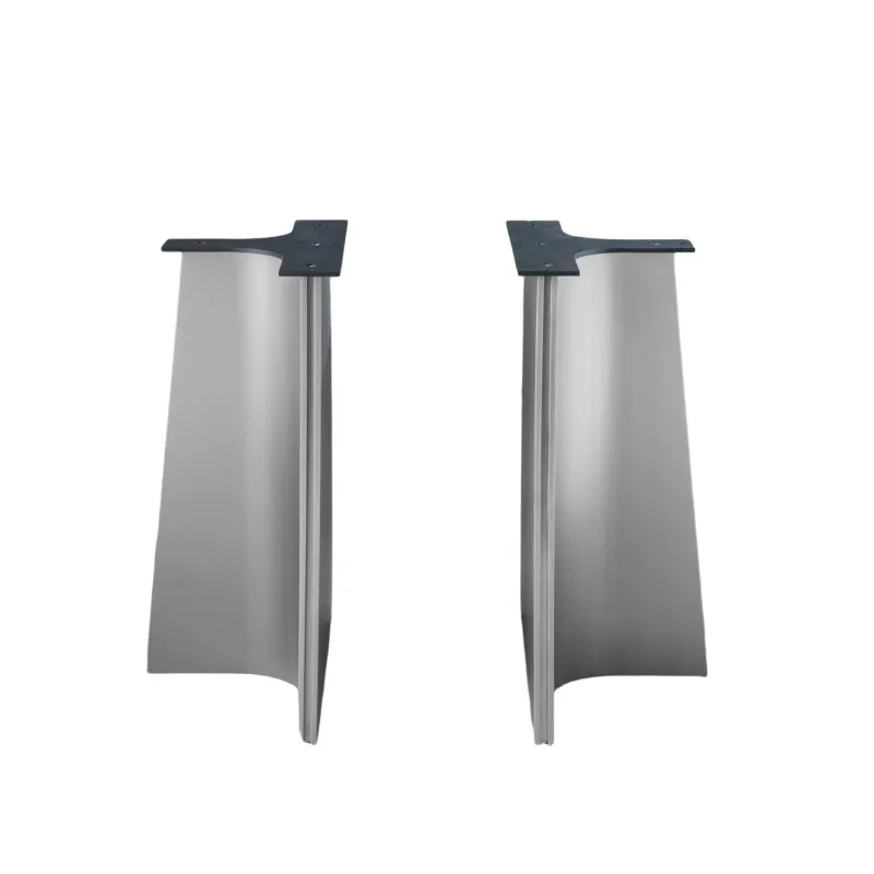 Marble dining table foot support frame, stainless steel table legs, table foot stand