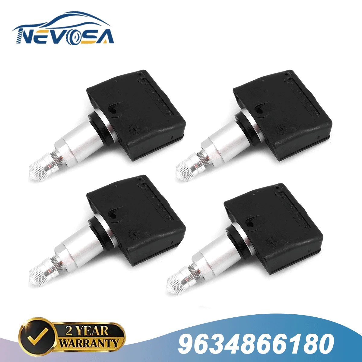 

NEVOSA 9634866180 TPMS Sensor For Fiat Ulysse2002 Lancia Phedra2002 Tire Pressure Sensor 543093 9673198580 9656822980 433MHz