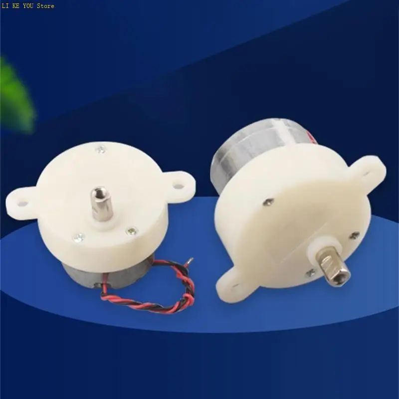 W3JE 3/6V Gearboxes Gear Reduction Motor for DIY Stage Light Toy Model Easy to Use