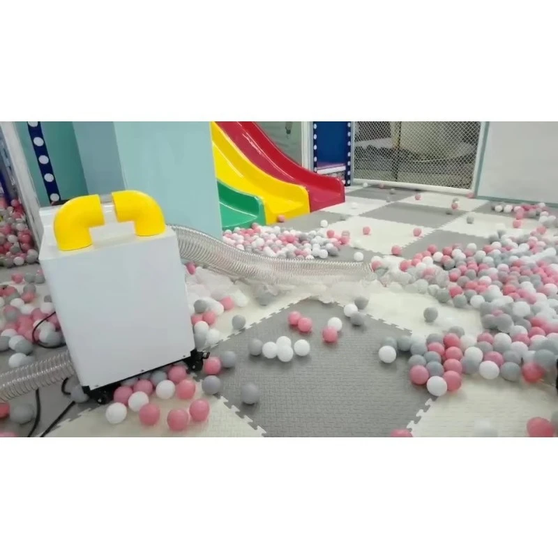 놀이터 및 쇼핑센터 볼풀용 바닥 청소 기계, 바닥 건식 청소 장비